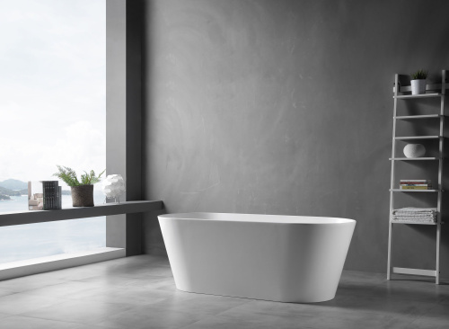 Ванна акриловая Zenon Leman 4000.000.000.000.40948 180х80 отдельностоящая овальная - фото 2